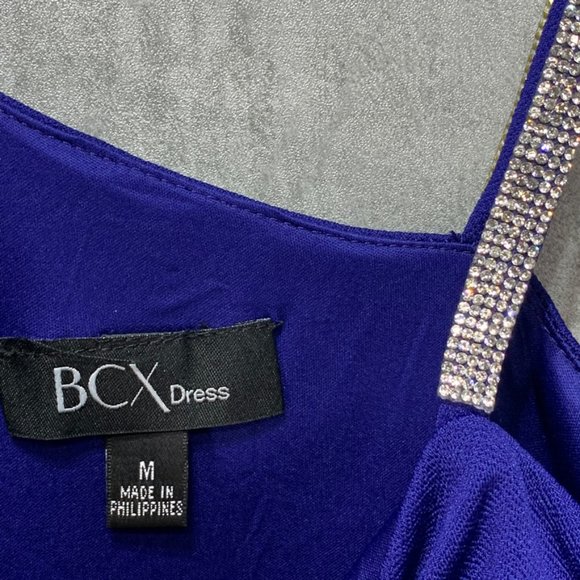 BCX Royal Blue Juniors' Asymmetrical Embellished S - Picture 4 of 14